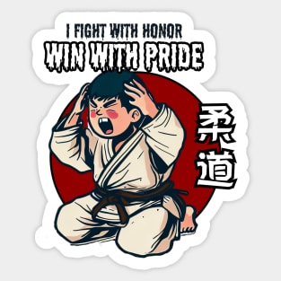 I fight with honour Sticker